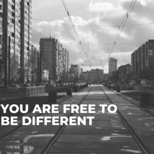 you are free to different