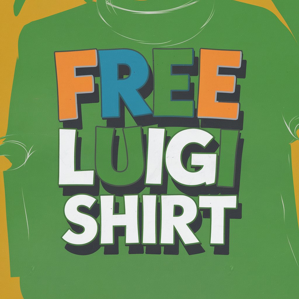 free luigi shirt